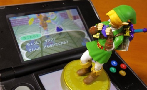 とび森でエポナも呼べる、amiiboリンク（時のオカリナ）をゲット！ オキラクウサギ