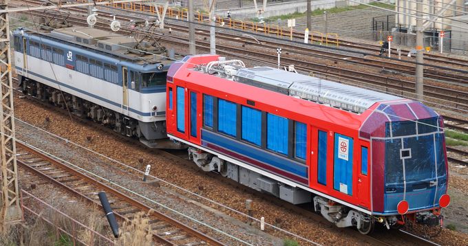 箱根登山鉄道3000形の甲種輸送