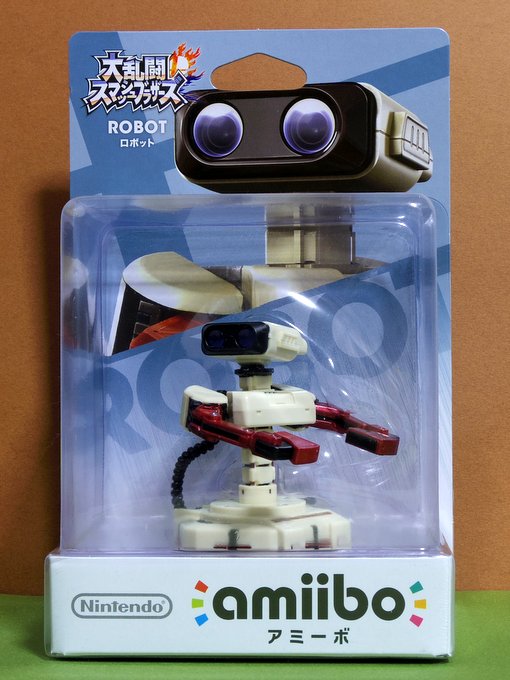 amiibo「ロボット」パッケージ