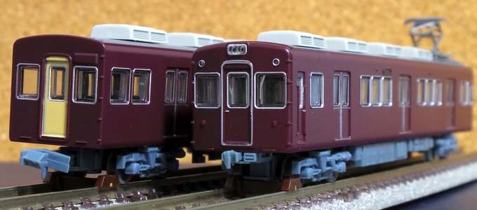 鉄コレ阪急5100系(原形)ナナメビュー
