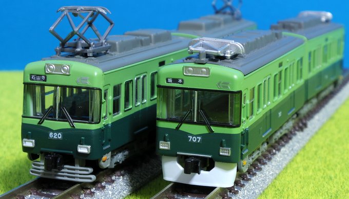 Bトレ京阪大津線700形と600形