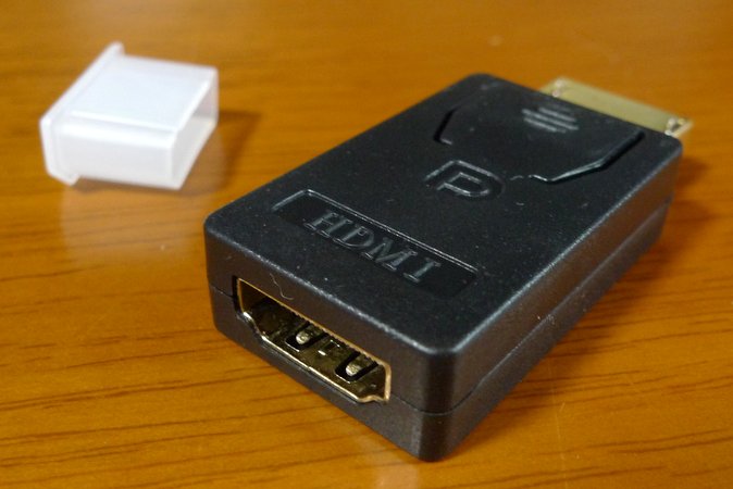 Displayport to HDMI 本体2