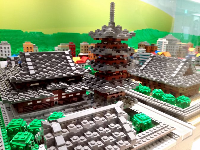 レゴ街並み京都