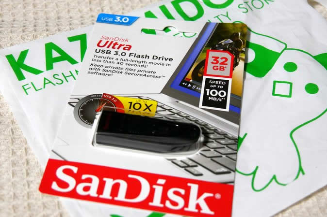 USBメモリSanDisk 32GB(SDCZ48-032G-U46)風見鶏