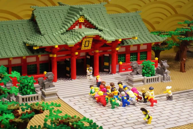 レゴ西宮神社の福男3