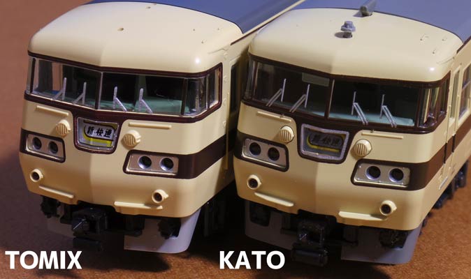 ヘッドマーク1／117系 TOMIX vs KATO
