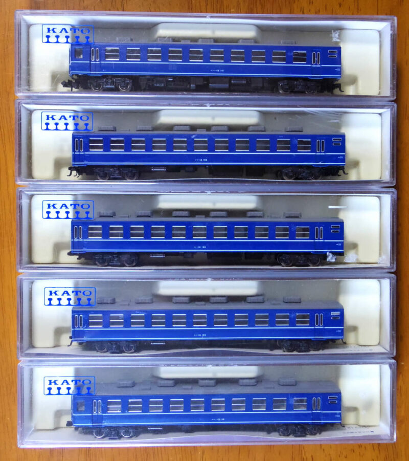 5箱／KATO12系客車(旧製品)