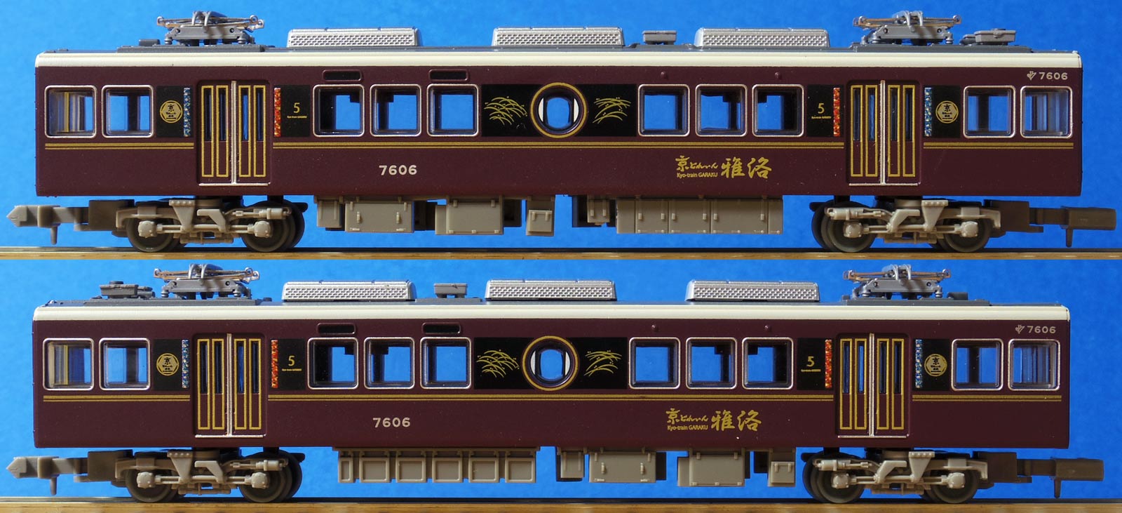 鉄コレ 阪急電鉄7000系 京とれいん雅洛 6両セット - 鉄道模型
