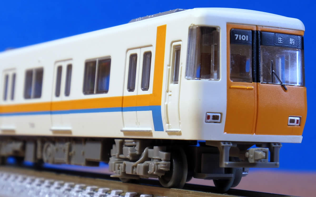 大阪の地下鉄中央線に乗り入れる白いアイツ、鉄コレ近鉄7000系をゲット 