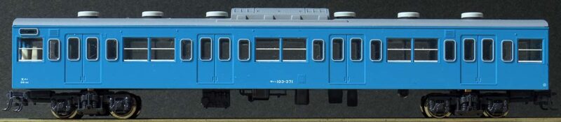 サハ103-371（KATO103系 京阪神緩行線 10-539）