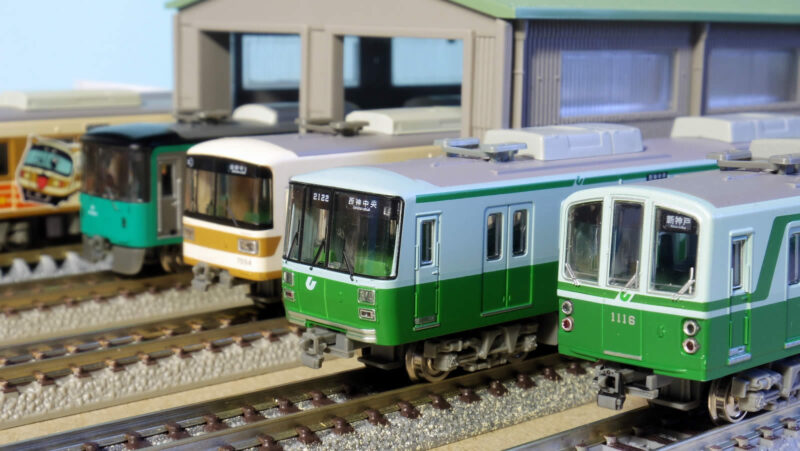 鉄道コレクション神戸市営地下鉄 西神・山手線 2000形 ありがとう2122編成6両セット